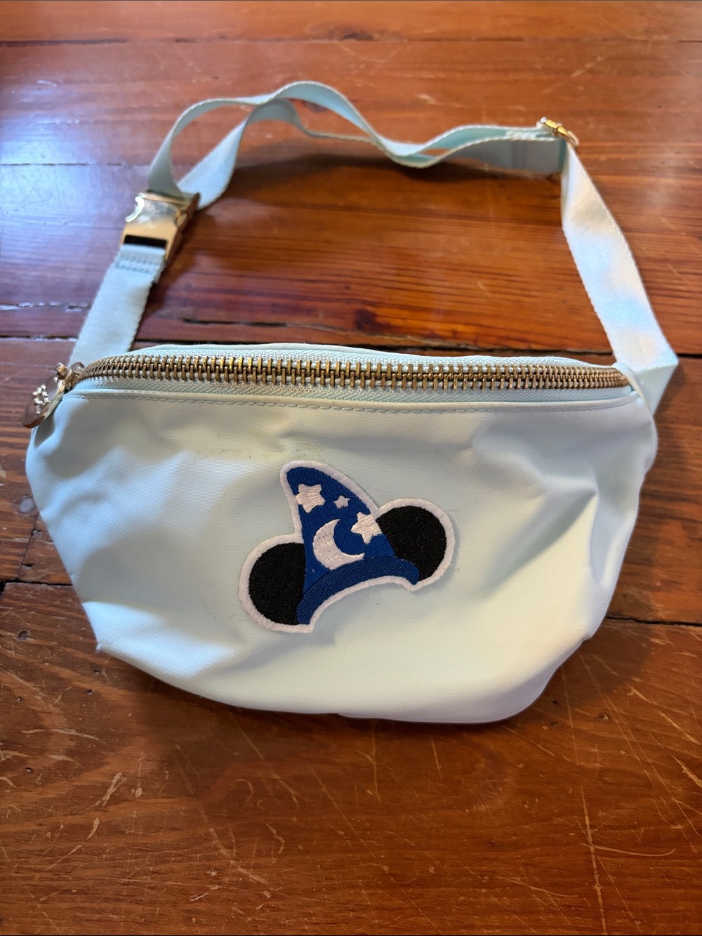 Stoney clover Light Blue Fanny Pack with Etsy sorcerer Mickey Hat Patch